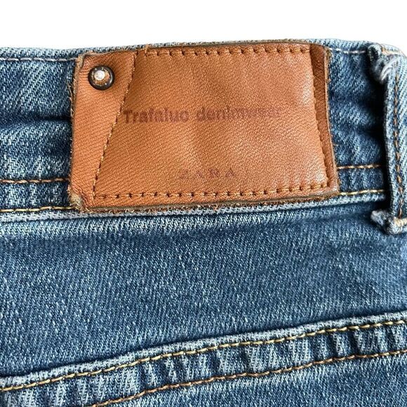 Zara trafaluc denimwear jeans Sz 4 - Picture 7 of 7